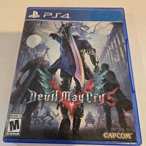 Devil May Cry 5 - Sony PlayStation 4, Ps4 Game Euc Rated M‎ 17+ Capcom